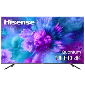Hisense 65-Inch Class H8 Quantum Series Android 4K ULED Smart TV with Voice Remote (65H8G1, 2021 for $649