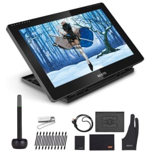 Bosto 15.6" IPS Graphics Drawing Tablet for $166