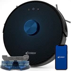 Coredy FL022 Robot Vacuum and Mop Combo with Upgraded Laser Navigation, Customize Vacuuming and for $297