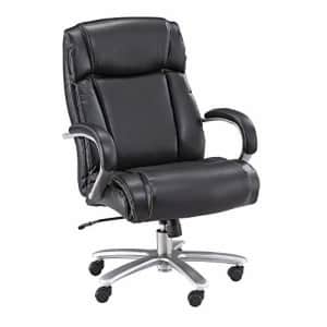 Safco Big and Tall High Back Rolling Swivel Task Desk Chair Padded Arms, 500 lbs. Weight Capacity, for $362 Safco Big and Tall High Back Rolling Swivel Task Desk Chair Padded Arms, 500 lbs. Weight Capacity, for $362