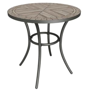 Living Accents Fairwood 27" Stone-Top Bistro Table for $130