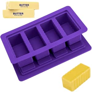 Ytuomzi Butter Mold with Lid for $6 Ytuomzi Butter Mold with Lid for $6