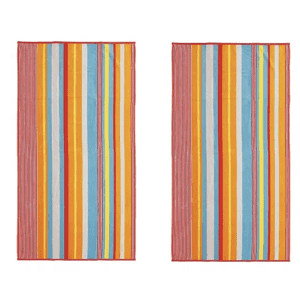 The Big One Woven Beach Towel 2-Pack for $10