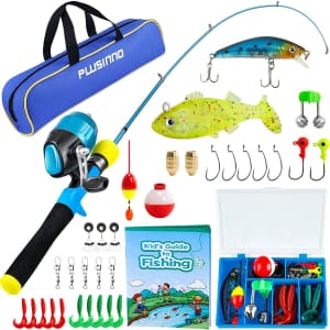 Plusinno My First Fishing Pole Combo Kit from $10 Plusinno My First Fishing Pole Combo Kit from $10