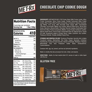 MET-Rx Big 100 Colossal Protein Bars, Great as Healthy Meal Replacement, Snack, and Help Support for $17