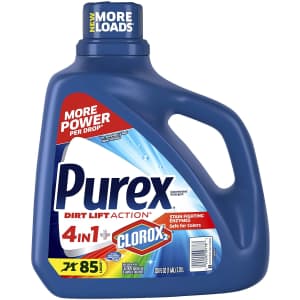 Purex Liquid Laundry Detergent Plus Clorox 129-oz. Bottle for $5.09 via Sub & Save Purex Liquid Laundry Detergent Plus Clorox 129-oz. Bottle for $5.09 via Sub & Save