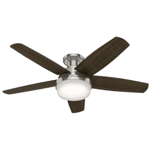 Hunter Fan Avia 48" Indoor LED Ceiling Fan w/ Remote for $99