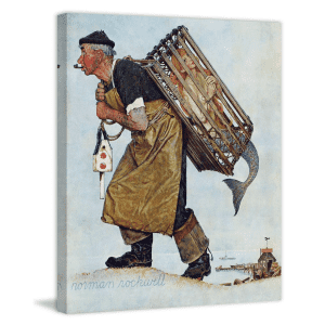 Marmont Hill Norman Rockwell's "Mermaid" 24" x 29" Canvas Wall Art for $109 Marmont Hill Norman Rockwell's "Mermaid" 24" x 29" Canvas Wall Art for $109