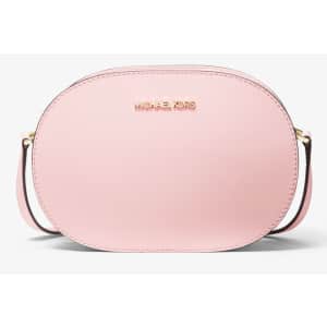 Michael Kors Jet Set Travel Medium Saffiano Leather Crossbody Bag for $69 Michael Kors Jet Set Travel Medium Saffiano Leather Crossbody Bag for $69
