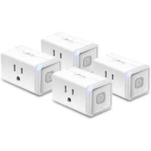 TP-Link Kasa 12A WiFi Smart Plug Lite 4-Pack for $25 TP-Link Kasa 12A WiFi Smart Plug Lite 4-Pack for $25