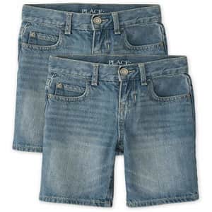 The Children's Place Boys Denim Shorts 2-Pack, Carter WASH, 12 for $30 The Children's Place Boys Denim Shorts 2-Pack, Carter WASH, 12 for $30