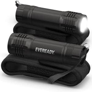Eveready LED Tactical Flashlight 2-Pack w/ Holsters for $7