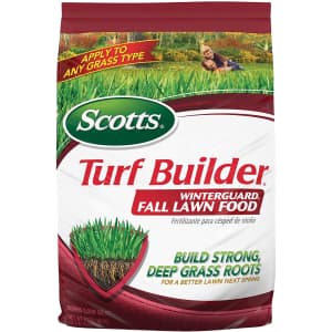Scotts Turf Builder WinterGuard 12.5-lb. Fall Lawn Food for $20 Scotts Turf Builder WinterGuard 12.5-lb. Fall Lawn Food for $20