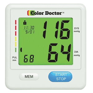 Color Doctor Blood Pressure Monitor for $24 Color Doctor Blood Pressure Monitor for $24