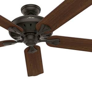 Hunter Fan 60 inch Traditional New Bronze Indoor Ceiling Fan with Remote Control (Renewed) for $116 Hunter Fan 60 inch Traditional New Bronze Indoor Ceiling Fan with Remote Control (Renewed) for $116