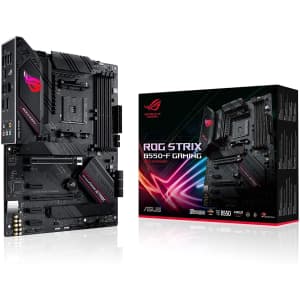 Asus ROG Strix B550-F AMD Ryzen ATX Gaming Motherboard for $138 w/ Prime Asus ROG Strix B550-F AMD Ryzen ATX Gaming Motherboard for $138 w/ Prime