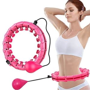 24-Section Adjustable Weighted Hoola Hoop for $38 24-Section Adjustable Weighted Hoola Hoop for $38