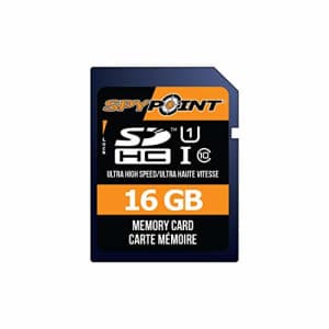 SPYPOINT MICRO-SD-16GB SD Memory Card for Trail Camera MicroSD Card 16GB Memory Storage Class 10 for $10