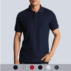 Men's Solid Color Polo Shirt: 2 for $14
