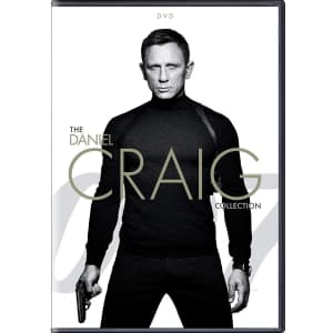 James Bond: The Daniel Craig 4-Film Collection DVD for $6