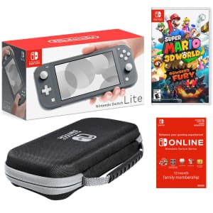 Nintendo Switch Lite Super Mario 3D World + Bowser's Fury Bundle for $280 for members Nintendo Switch Lite Super Mario 3D World + Bowser's Fury Bundle for $280 for members
