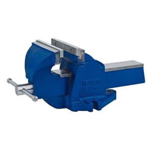 IRWIN Tools Heavy Duty Workshop Vise, 4-inch (226304ZR), Grey for $98