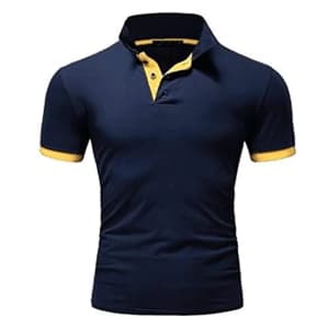 Men's Slim Fit Workout Polo: 2 for $17