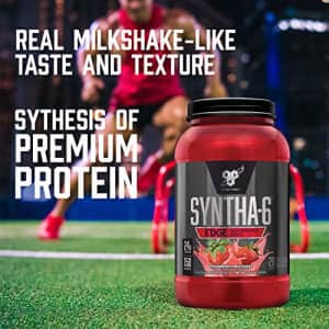 BSN SYNTHA-6 EDGE Protein Powder, with Hydrolyzed Whey, Micellar Casein, Milk Protein Isolate, Low for $63 BSN SYNTHA-6 EDGE Protein Powder, with Hydrolyzed Whey, Micellar Casein, Milk Protein Isolate, Low for $63