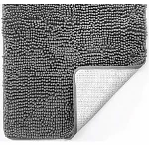 Gorilla Grip Original Luxury Chenille Bathroom Rug Mat, 17x24, Extra Soft and Absorbent Shaggy for $29 Gorilla Grip Original Luxury Chenille Bathroom Rug Mat, 17x24, Extra Soft and Absorbent Shaggy for $29