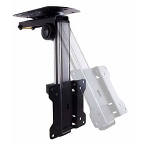 Monoprice 116122 Under Cabinet Tilt TV Wall Mount Bracket - For TVs Up to 27in Max Weight 44lbs for $35