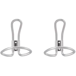 AmazonBasics Wall-Mount Coat and Hat Hook 2-Pack for $6 AmazonBasics Wall-Mount Coat and Hat Hook 2-Pack for $6