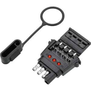 Reese Towpower Insta-Plug Trailer End Connector with LED Circuit Tester for $9