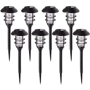 Gigalumi Outdoor Solar Pathway Lights 8-Pack for $30 Gigalumi Outdoor Solar Pathway Lights 8-Pack for $30