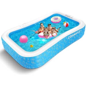 Conmixc 118" Inflatable Pool for $53 Conmixc 118" Inflatable Pool for $53