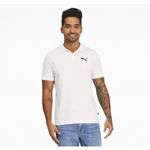 PUMA Men's Essentials Jersey Polo for $10 PUMA Men's Essentials Jersey Polo for $10