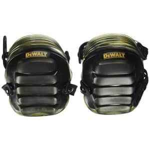 Custom LeatherCraft DEWALT DG5217 All-Terrain Kneepads with Layered Gel Padding with Full Size, All Terrain Cap for $30