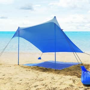 Costway 7x7-Ft. Canopy Sunshade for $65 Costway 7x7-Ft. Canopy Sunshade for $65
