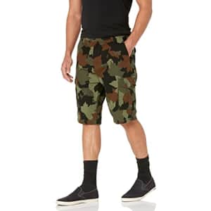 LRG Men's RC Ripstop Cargo Shorts, Camo, 31 for $45
