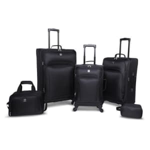Protege 5-Piece Spinner Luggage Set for $128