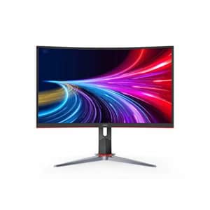 AOC C27G2Z 27" Curved Frameless Ultra-Fast Gaming Monitor, FHD 1080p, 0.5ms 240Hz, FreeSync, for $225