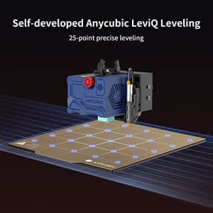 ANYCUBIC Kobra 3D Printer Auto Leveling, FDM 3D Printers with Self-Developed ANYCUBIC LeviQ for $320