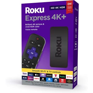 Roku Express 4K+ Streaming Media Player (2021) for $29