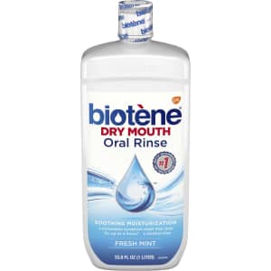 Biotene Oral Rinse 34-oz. Mouthwash for $10 Biotene Oral Rinse 34-oz. Mouthwash for $10