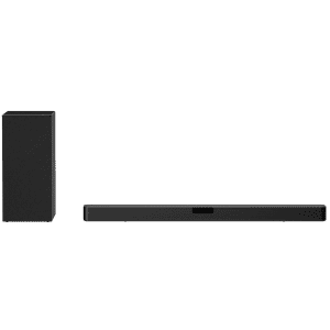 LG 2.1 Channel High Resolution Audio Sound Bar for $99
