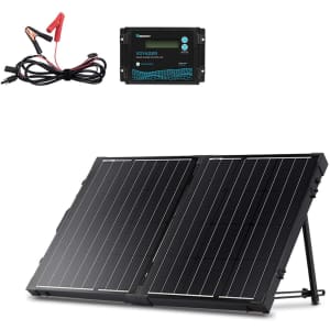 Renogy 100-Watt 12-Volt Monocrystalline Off Grid Suitcase Kit for $220 Renogy 100-Watt 12-Volt Monocrystalline Off Grid Suitcase Kit for $220
