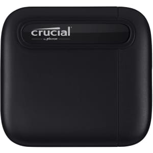 Crucial X6 500GB Portable SSD for $70