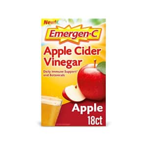 Emergen-C Apple Cider Vinegar Vitamin C Fizzy Drink Mix, Dietary Supplement for Immune Support, for $11
