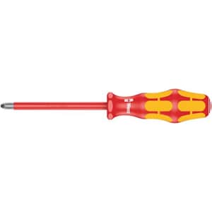 Wera 05006154001 Screwdriver for Phillips Screws"162i PH VDE" Insulated PH 2x100mm for $14