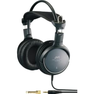 JVC HARX700 Precision Sound Full Size Headphones - Black for $40