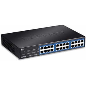 TRENDnet 24-Port Unmanaged Gigabit GREENnet Desktop Metal Switch, TEG-S24DG, Ethernet/Network for $90 TRENDnet 24-Port Unmanaged Gigabit GREENnet Desktop Metal Switch, TEG-S24DG, Ethernet/Network for $90
